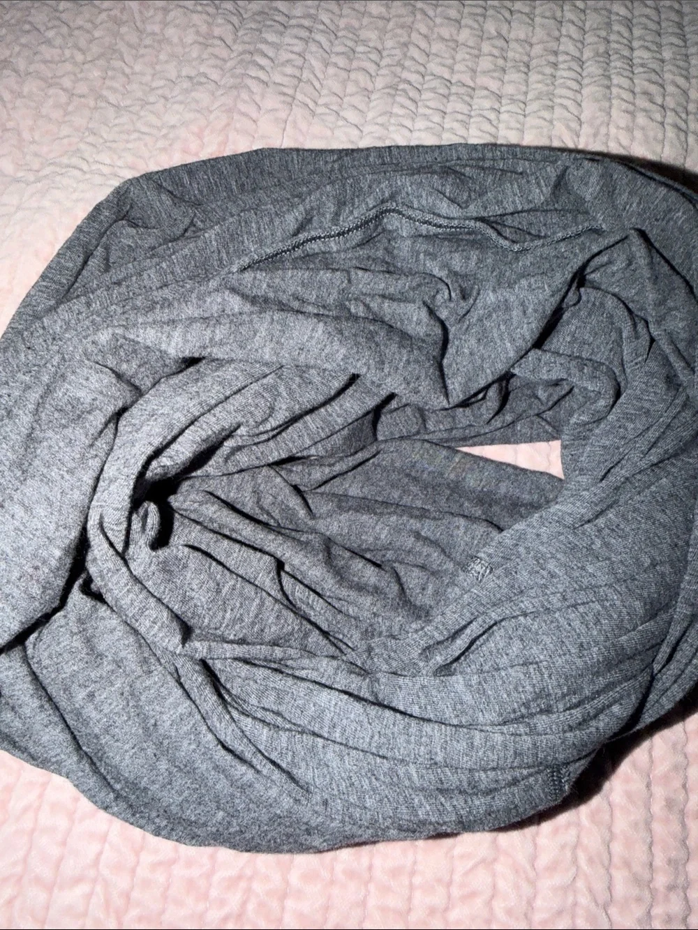 lululemon athletica Gray Lightweight Wrap Scarf